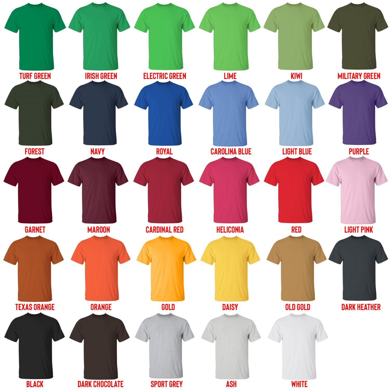 t shirt color chart - Steins;Gate Merch