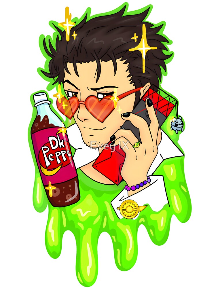 Okabe Rintaro Steins;Gate Glamour Throw Pillow - Image 2