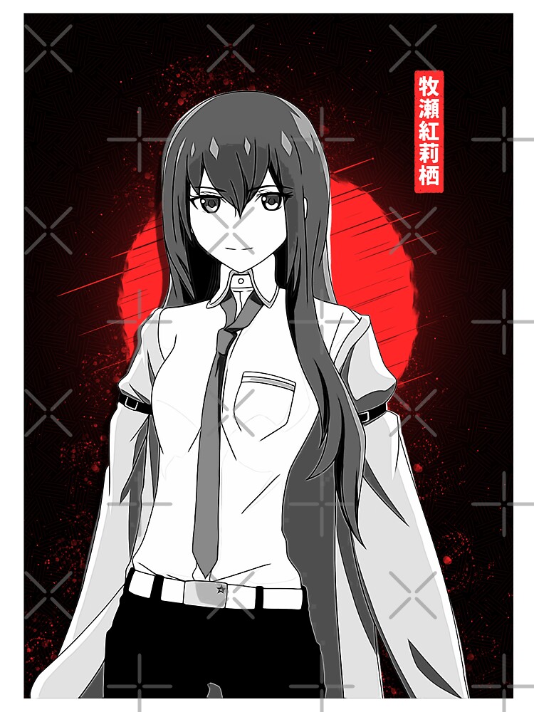 Kurisu Steinsgate Throw Pillow - Image 2