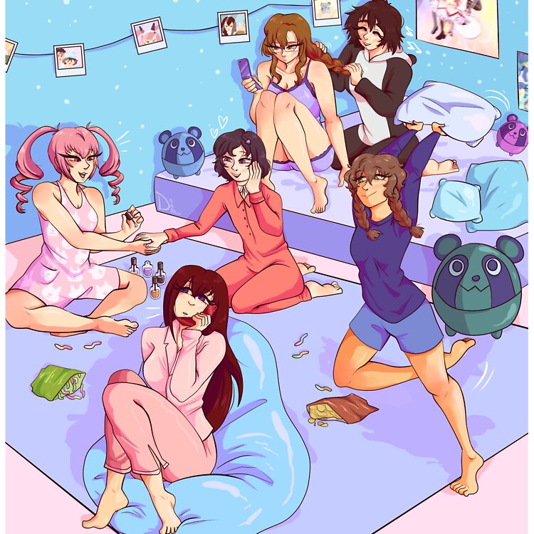 Steins;Gate Sleepover Tote Bag - Image 2