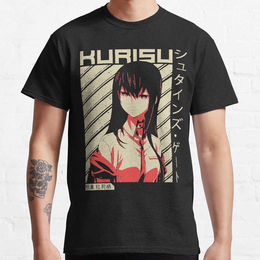 Steins;Gate 0 Makise Kurisu Anime T-shirt