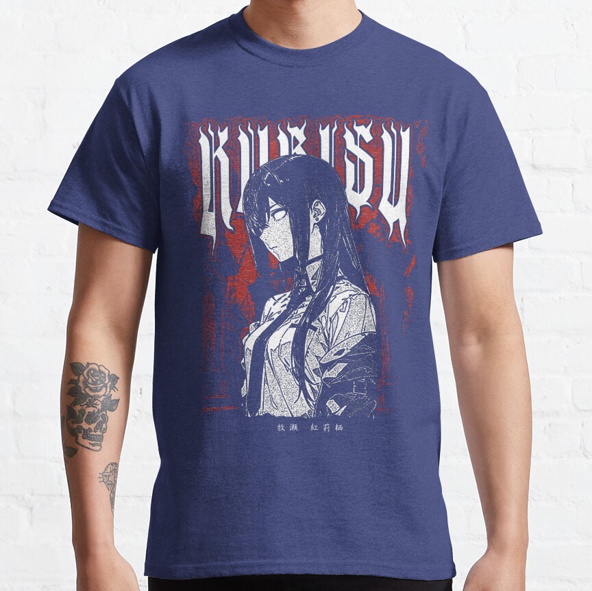 Steins;Gate Makise Kurisu Heavy Metal T-shirt - Image 3