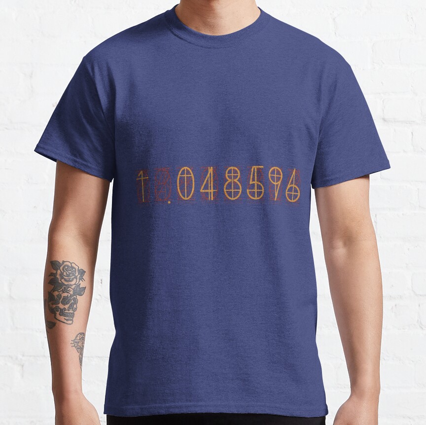 Steins;Gate 1 048596 Divergence Ratio T-shirt - Image 2