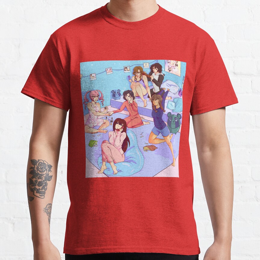 Steins;Gate Sleepover T-shirt - Image 5