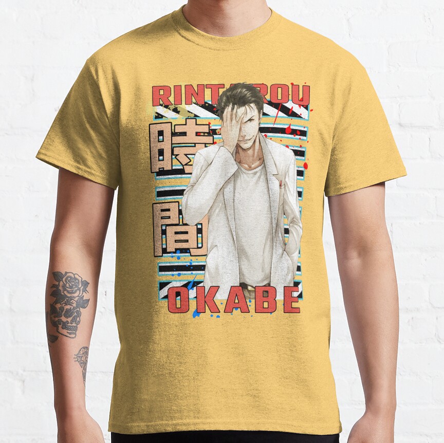 Steins;Gate Rintarou Okabe T-shirt - Image 6