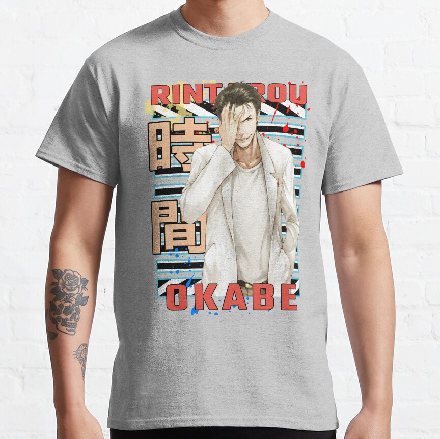 Steins;Gate Rintarou Okabe T-shirt - Image 3