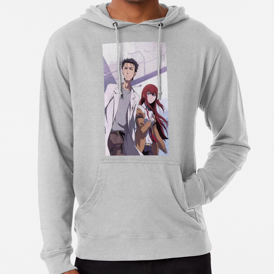 Steins;Gate Anime Style Hoodie - Image 4