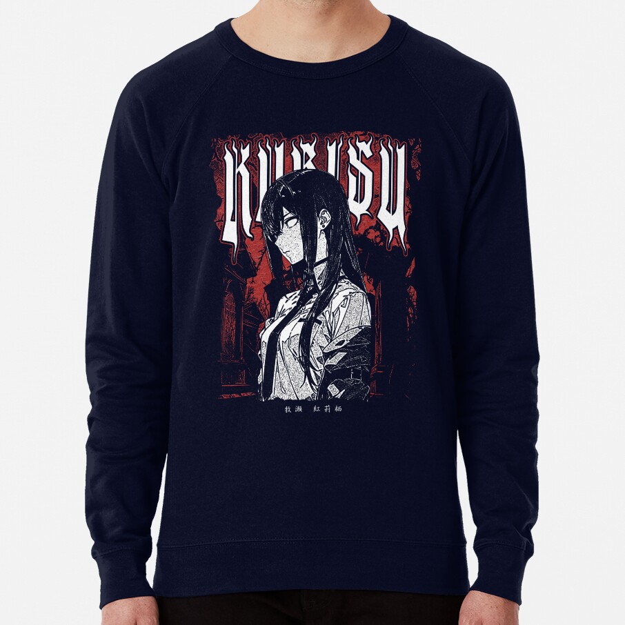 Steins;Gate Makise Kurisu Heavy Metal Sweatshirt - Image 4