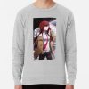 ssrcolightweight sweatshirtmensheather greyfrontsquare productx1000 bgf8f8f8 13 - Steins;Gate Merch