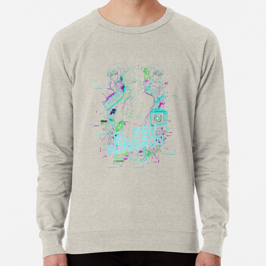 Steins;Gate Cyberpunk Glitch Sweatshirt - Image 3