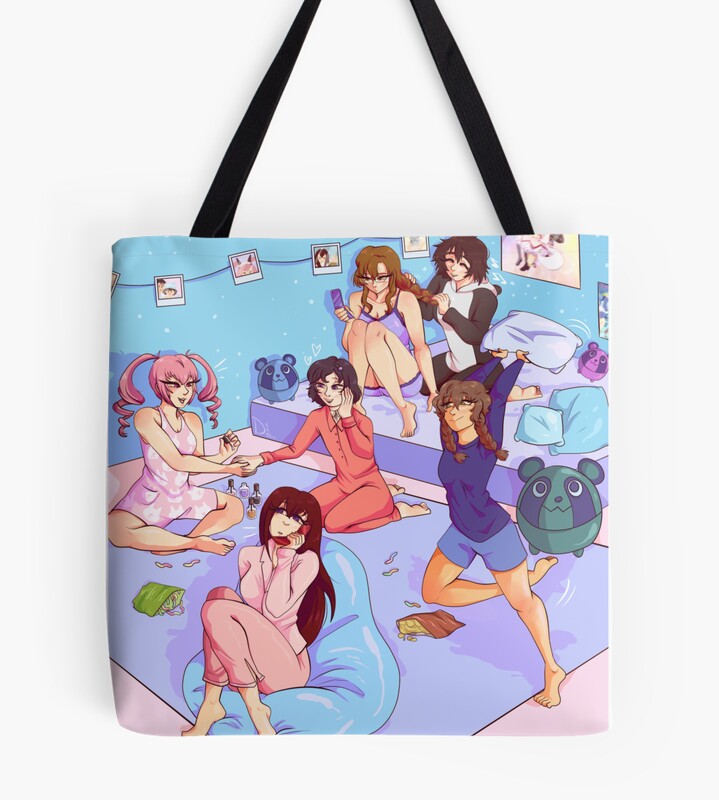 Steins;Gate Sleepover Tote Bag