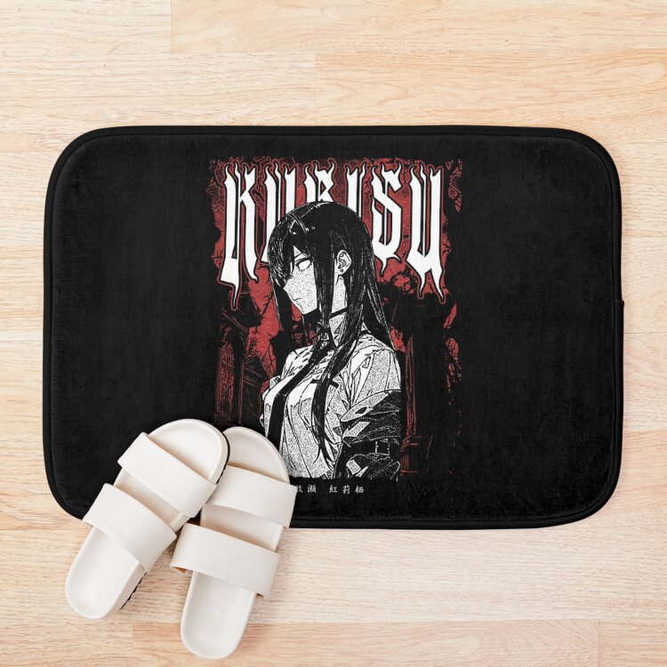 Steins;Gate Makise Kurisu Heavy Metal Bath Mat - Image 3