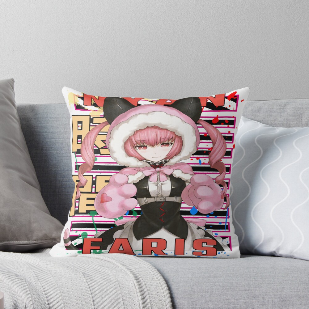 Faris Nyannyan Steins;Gate Urban Design Throw Pillow