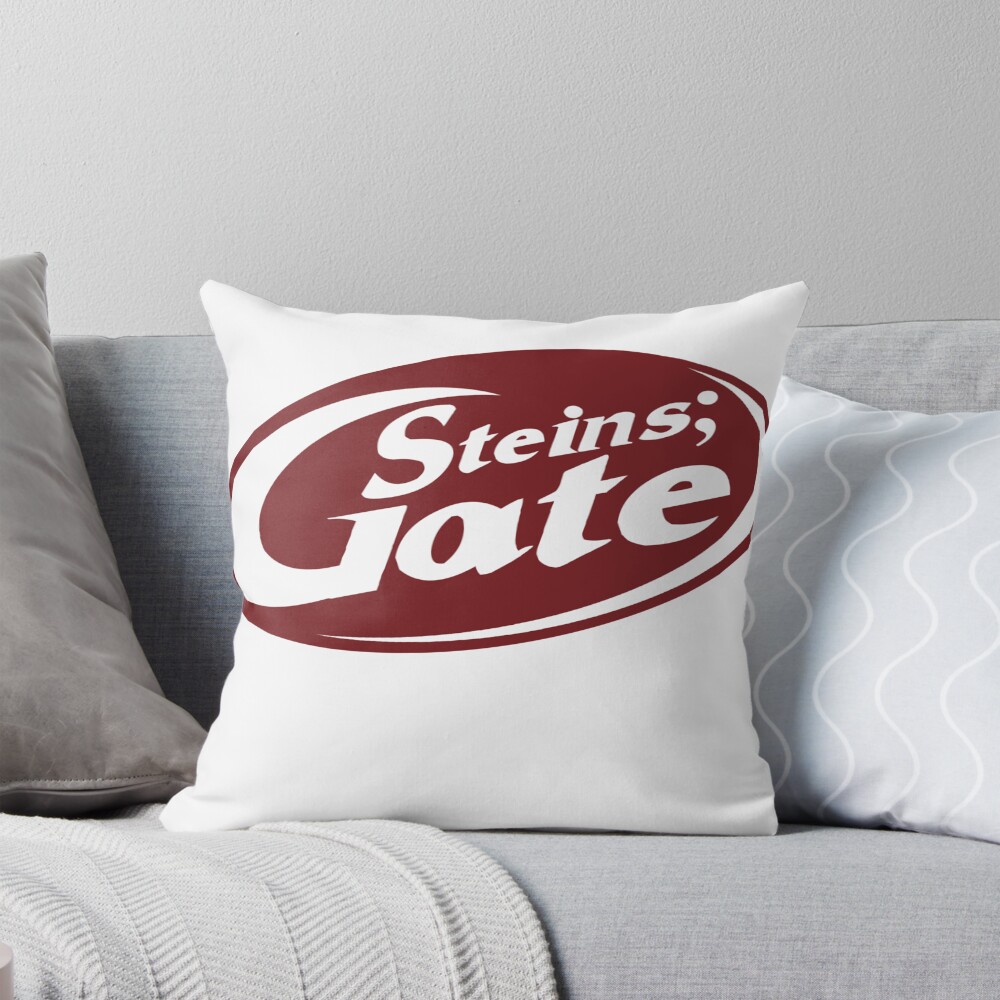 Steins;Gate An Intellectual Beverage Throw Pillow