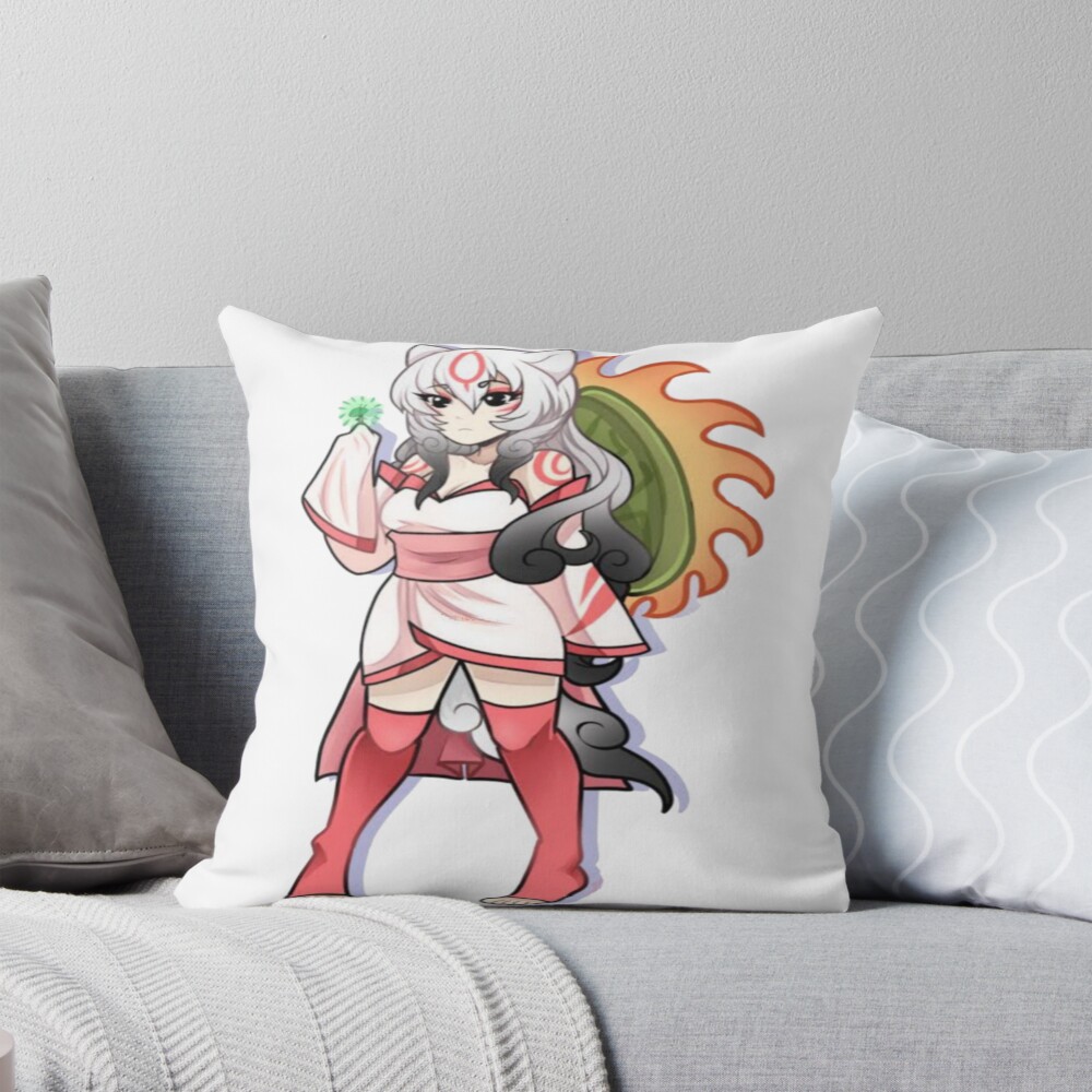 Steins;Gate Kurisu Makise Aka Christina Throw Pillow