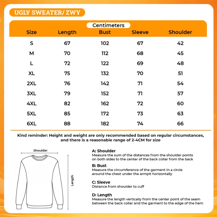 3D UGLY SWEATER - Steins;Gate Merch