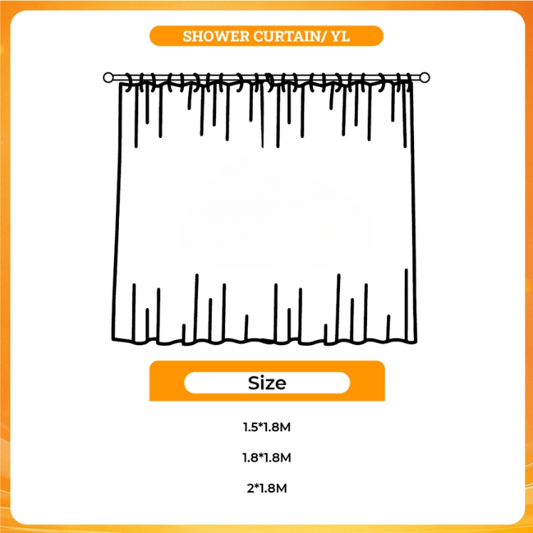 3D shower curtain - Steins;Gate Merch